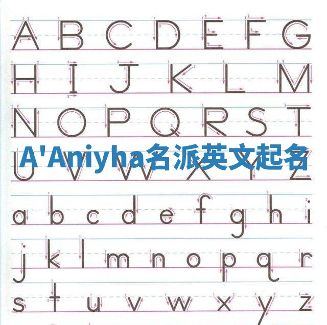 A'Aniyha名派英文起名