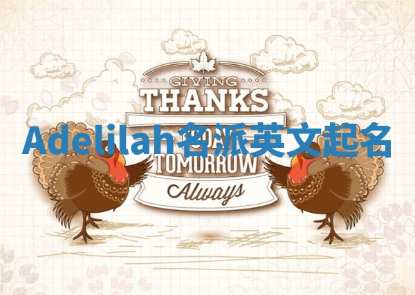 Adelilah名派英文起名