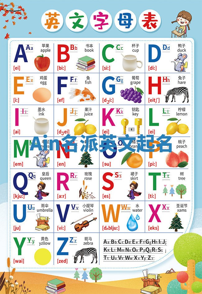 Ain名派英文起名 Ain名派英文起名