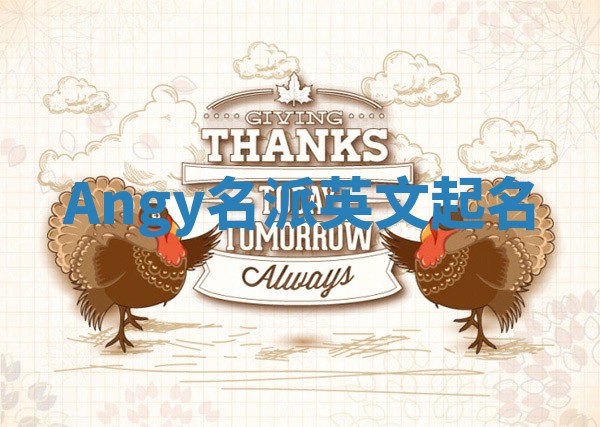 Angy名派英文起名