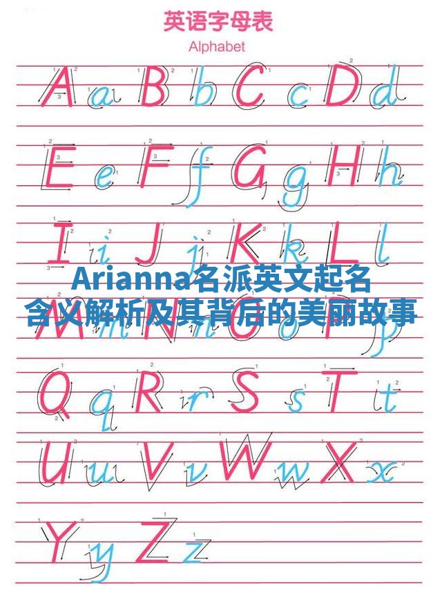 Arianna名派英文起名含义解析及其背后的美丽故事