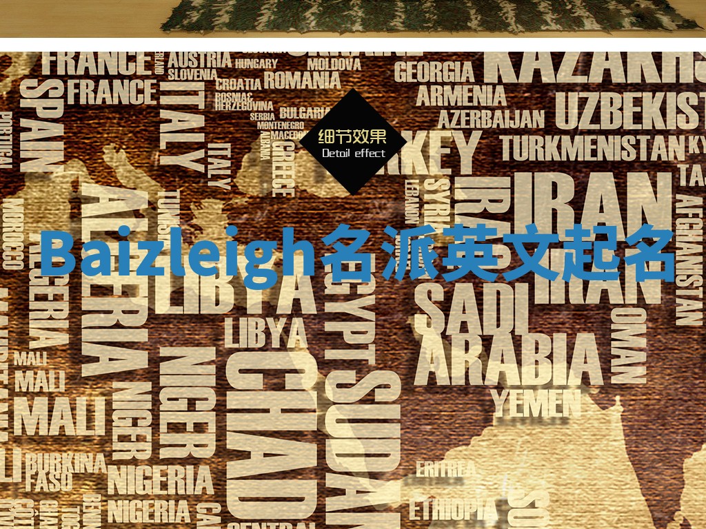 Baizleigh名派英文起名