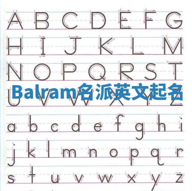 Balram名派英文起名
