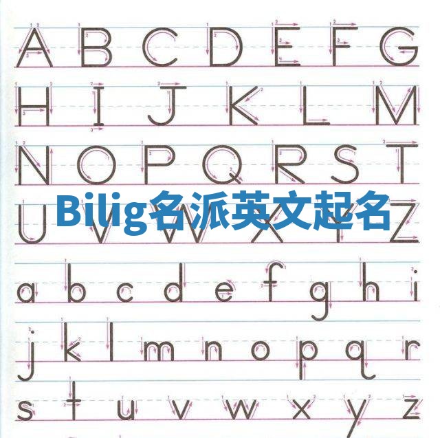 Bilig名派英文起名