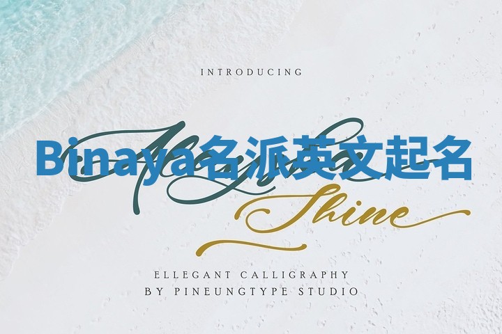 Binaya名派英文起名
