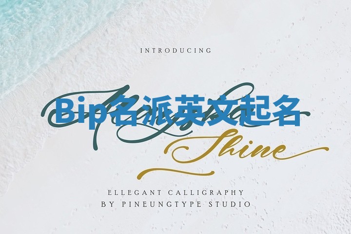 Bip名派英文起名