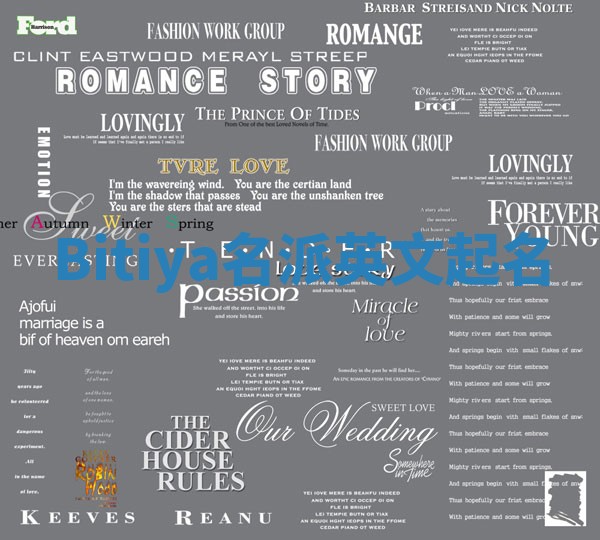 Bitiya名派英文起名