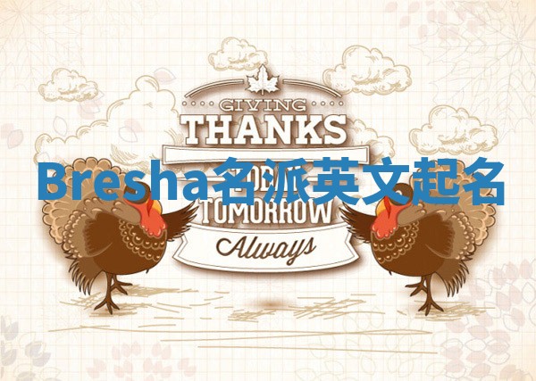 Bresha名派英文起名