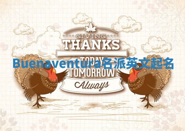Buenaventura名派英文起名