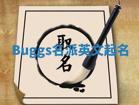 Buggs名派英文起名
