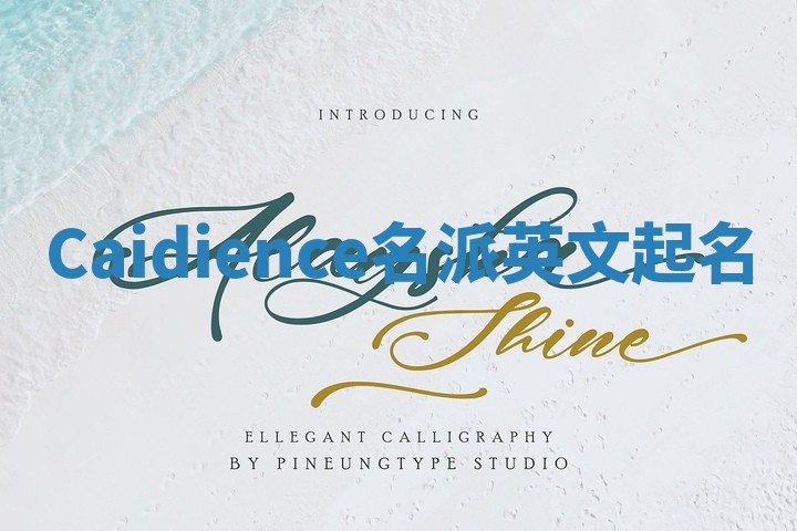 Caidience名派英文起名