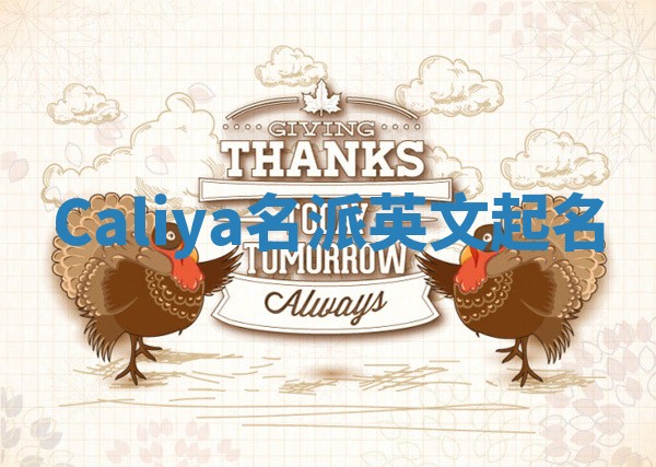Caliya名派英文起名
