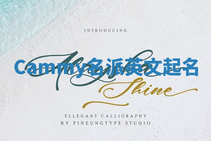 Cammy名派英文起名