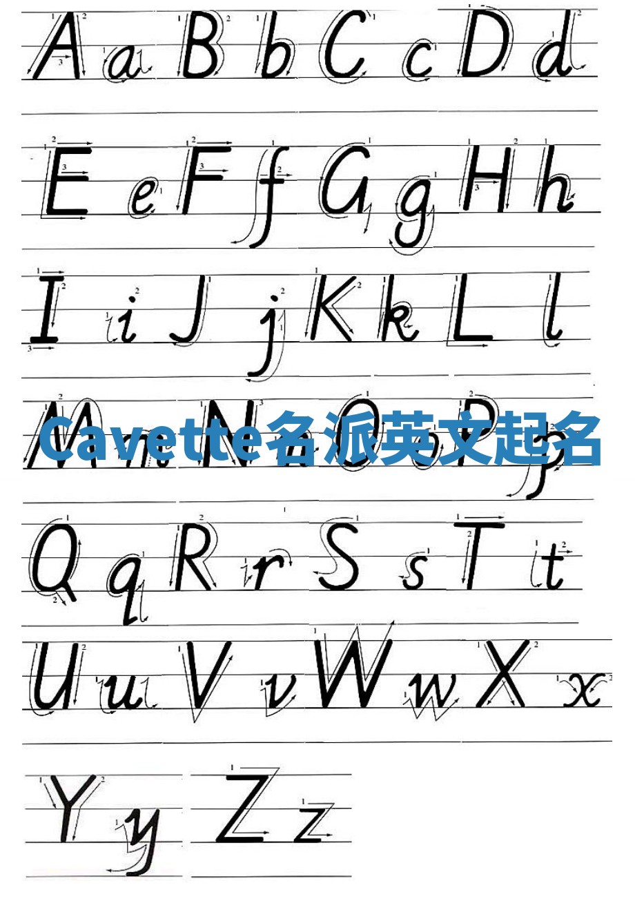 Cavette名派英文起名