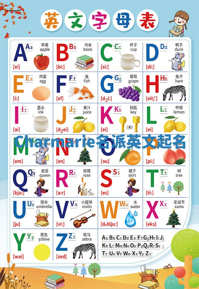 Charmarie名派英文起名