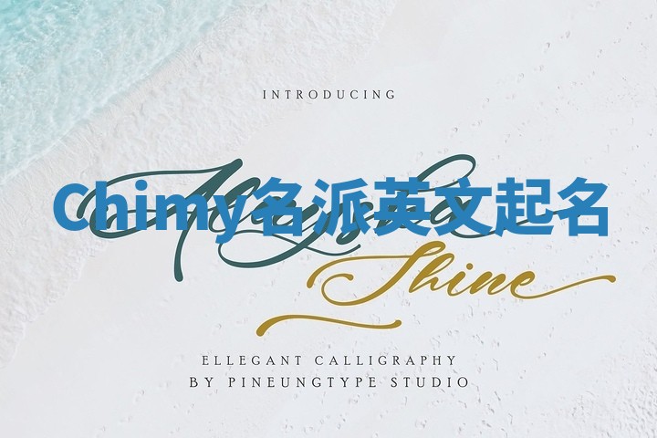 Chimy名派英文起名