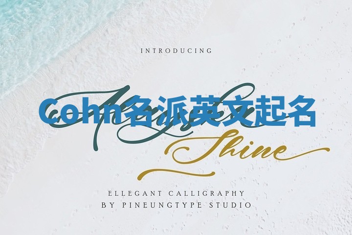 Cohn名派英文起名