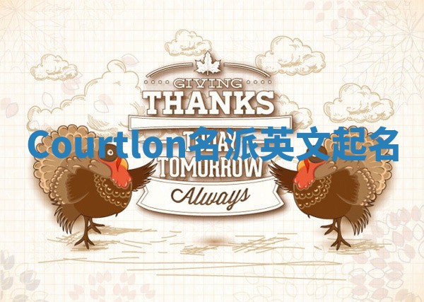 Courtlon名派英文起名