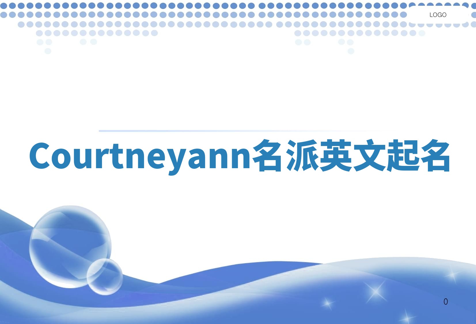 Courtneyann名派英文起名