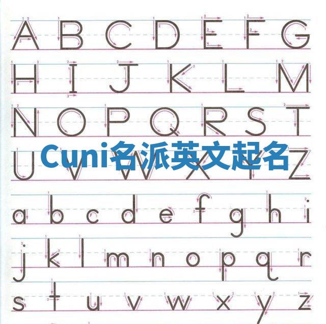 Cuni名派英文起名