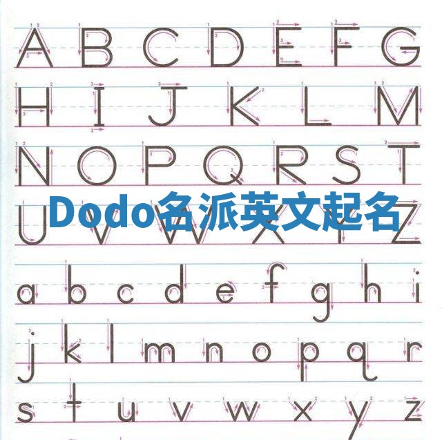 Dodo名派英文起名