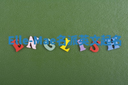 Elle-Mae名派英文起名