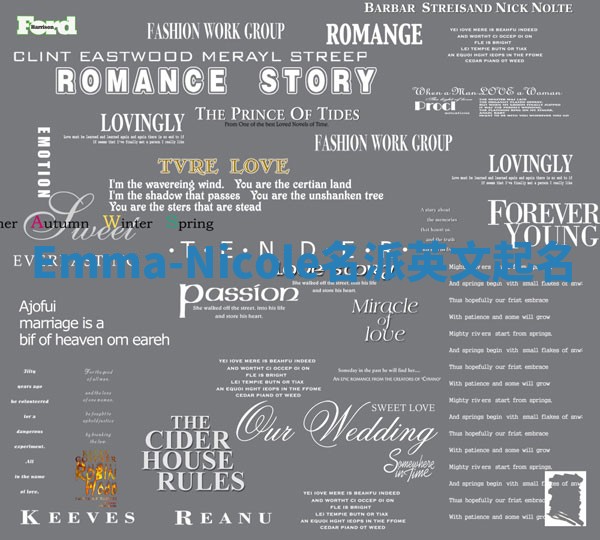 Emma-Nicole名派英文起名