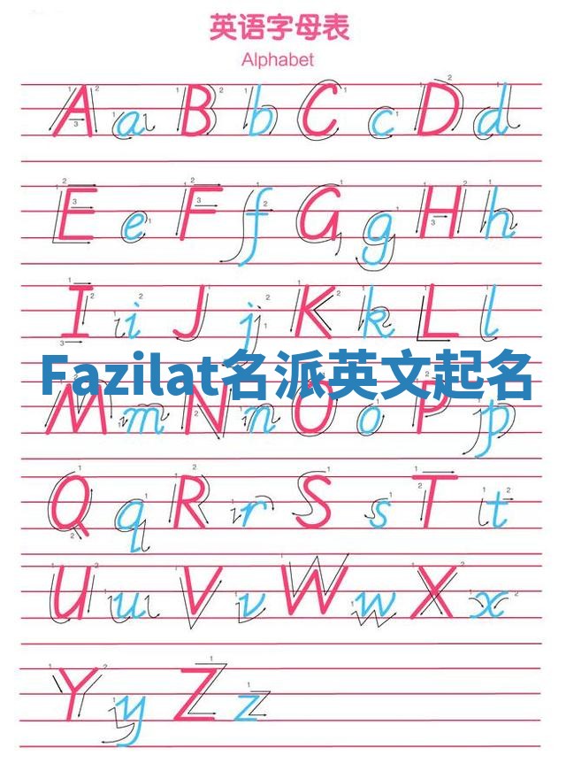 Fazilat名派英文起名