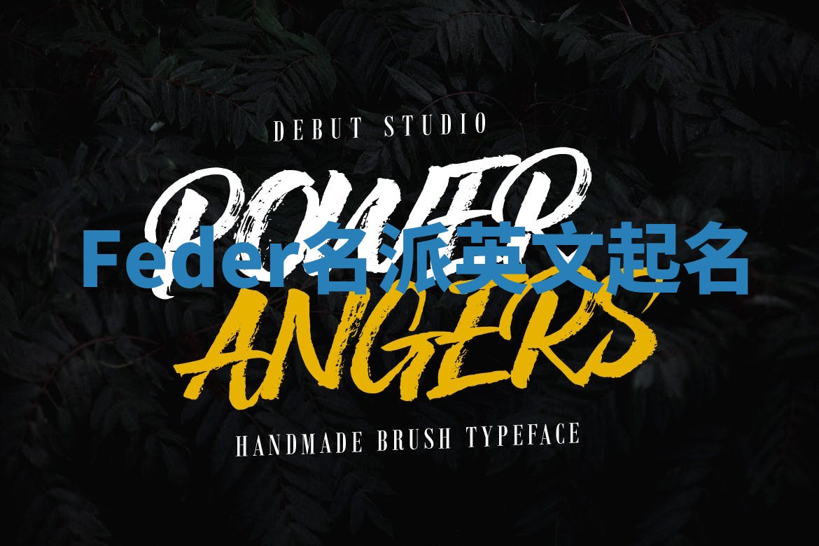 Feder名派英文起名