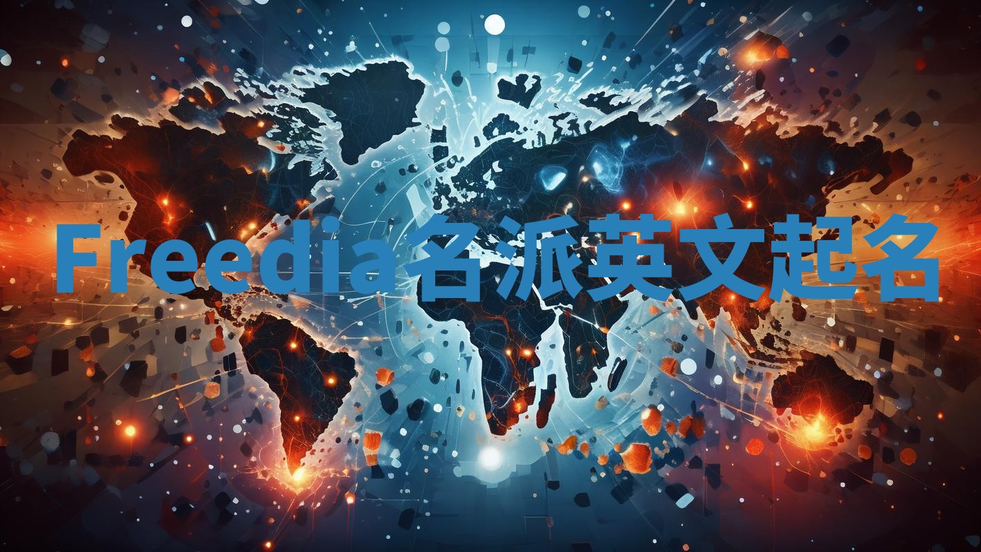 Freedia名派英文起名 Freedia名派英文起名