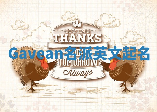 Gavean名派英文起名