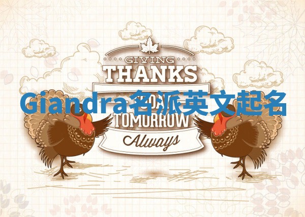 Giandra名派英文起名