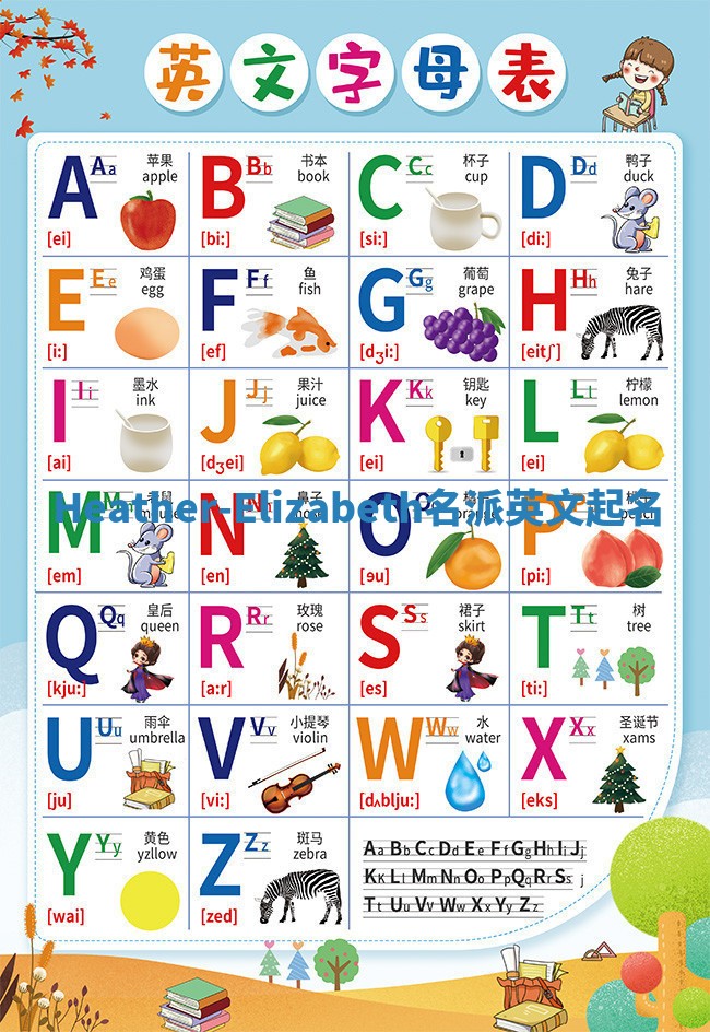 Heather-Elizabeth名派英文起名