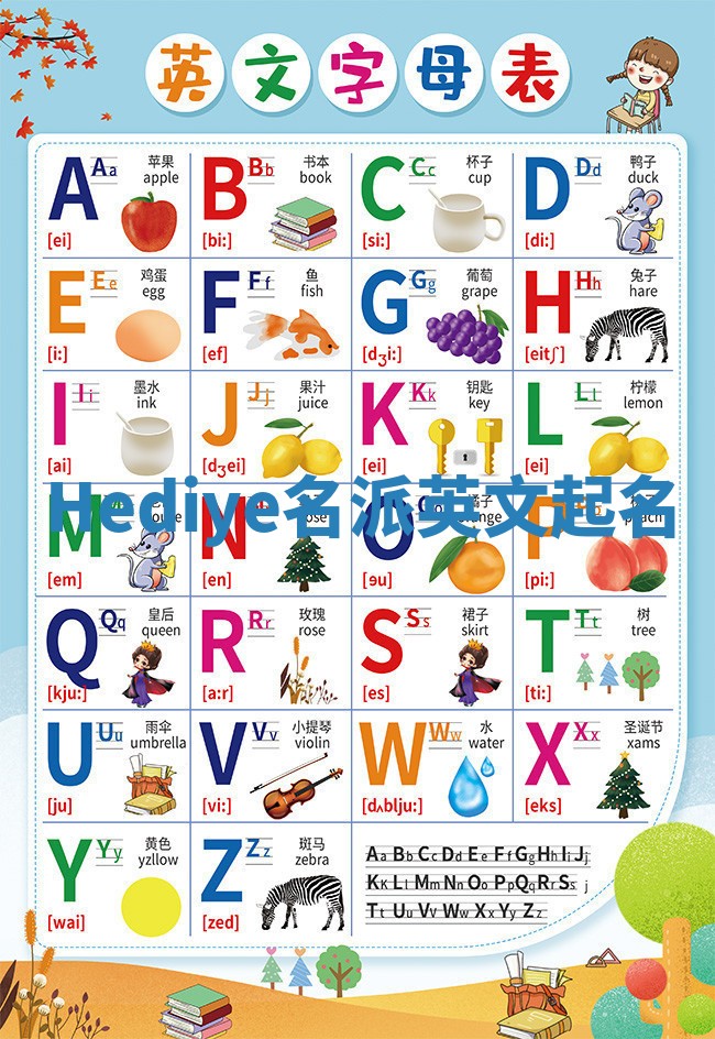 Hediye名派英文起名