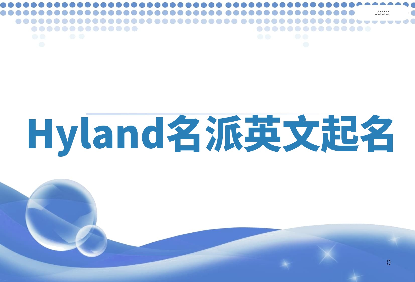 Hyland名派英文起名