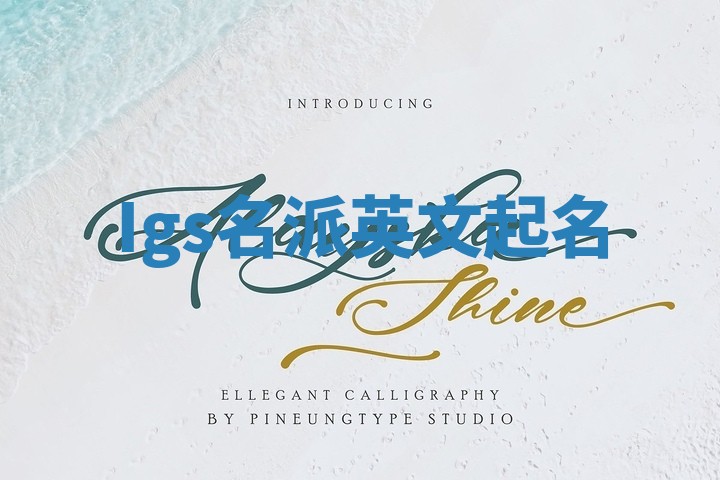 Igs名派英文起名