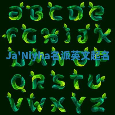 Ja'Niyha名派英文起名