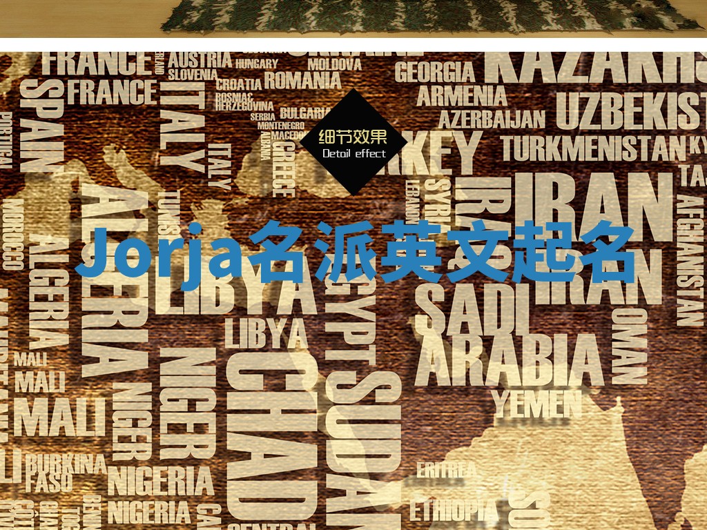 Jorja名派英文起名 Jorja名派英文起名