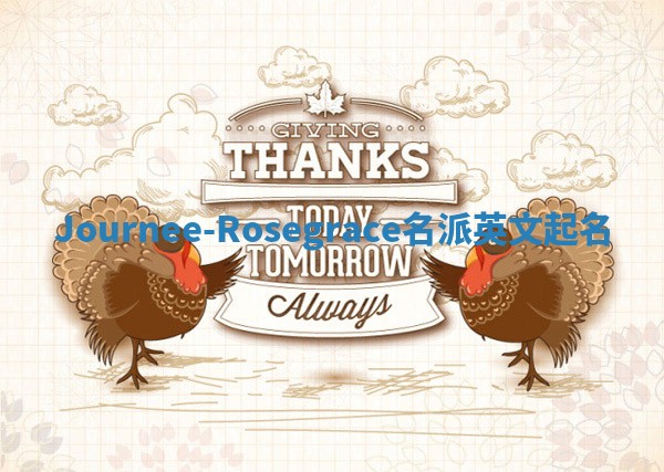 Journee-Rosegrace名派英文起名