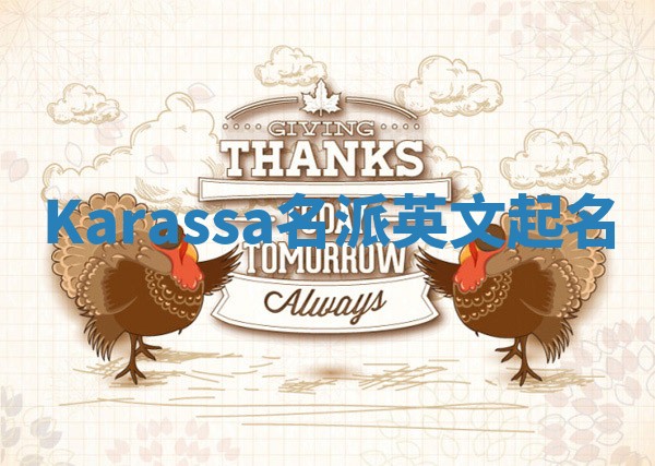 Karassa名派英文起名