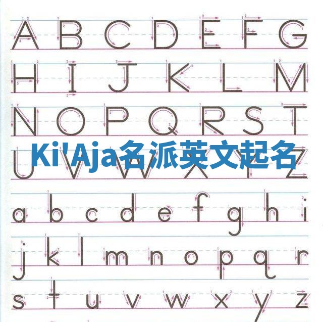Ki'Aja名派英文起名