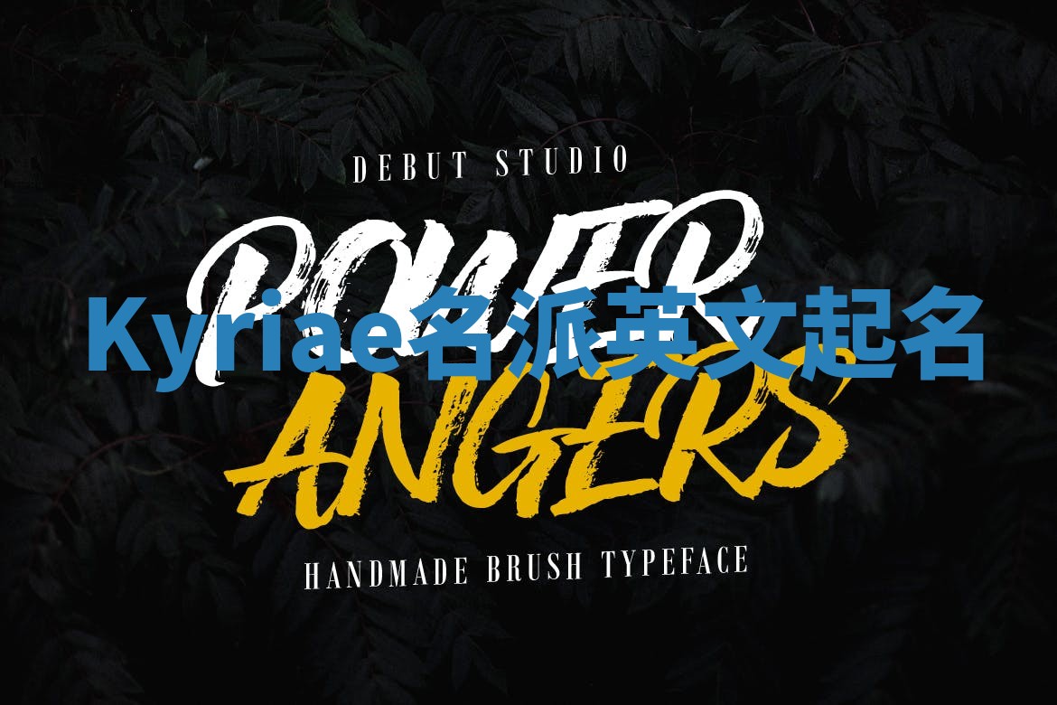 Kyriae名派英文起名