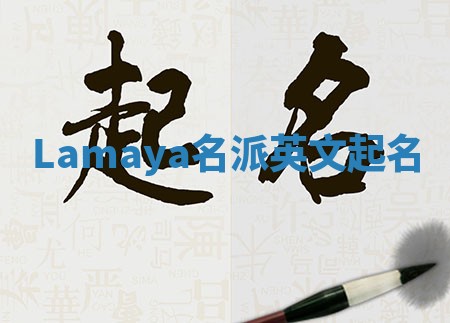 Lamaya名派英文起名