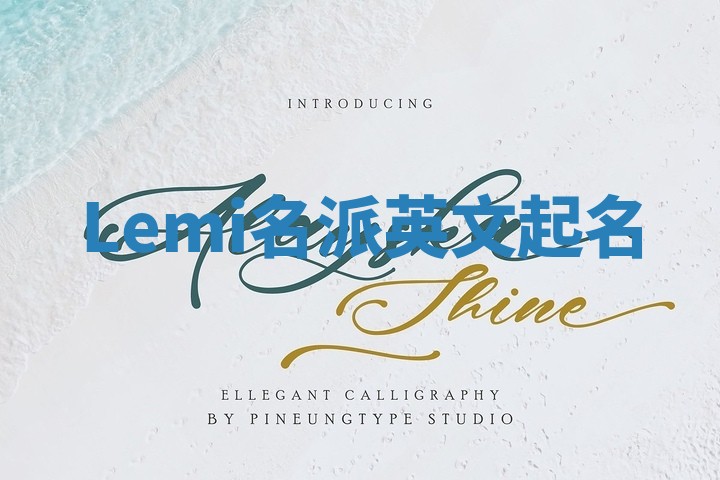 Lemi名派英文起名