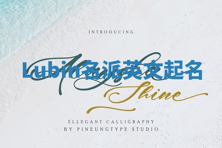 Lubin名派英文起名