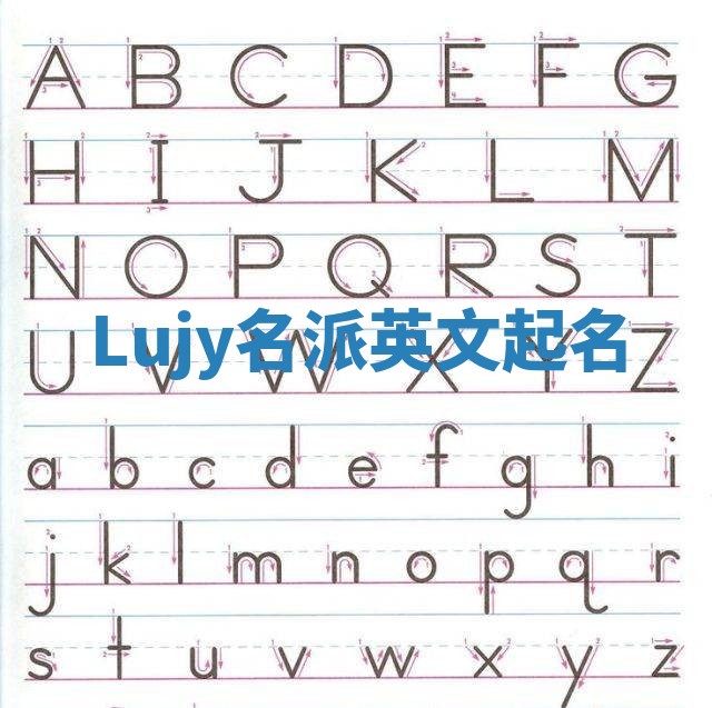 Lujy名派英文起名