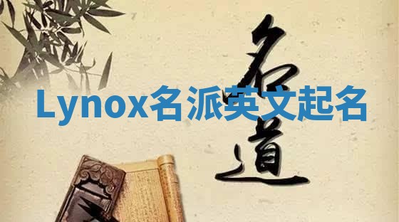 Lynox名派英文起名