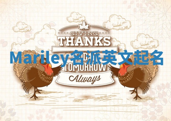 Mariley名派英文起名