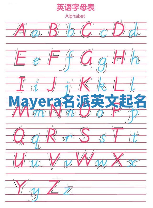 Mayera名派英文起名