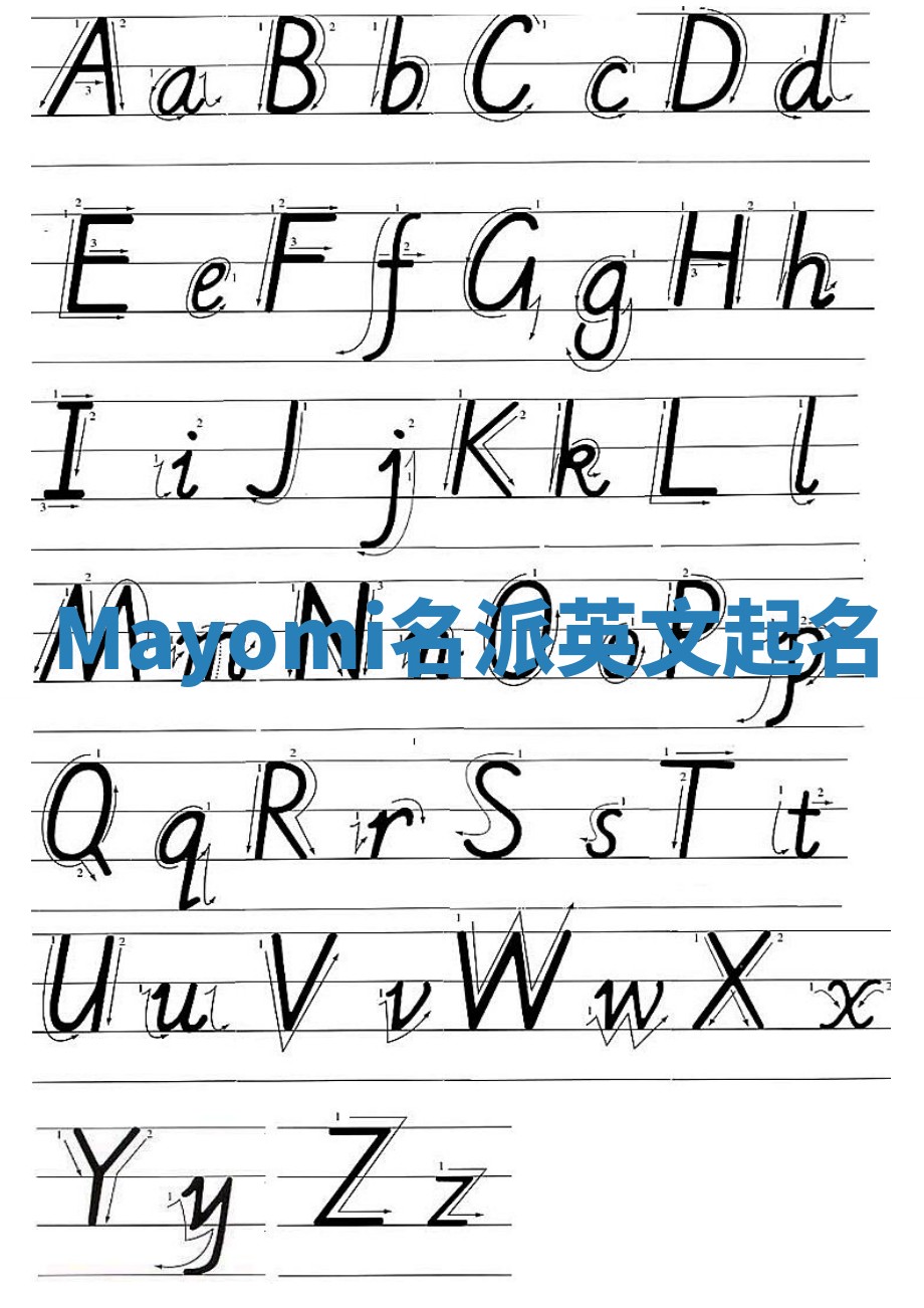 Mayomi名派英文起名